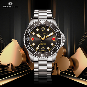 Orologio da Polso Meccanico Automatico da Uomo Seagull 2025 Nuovo, Lusso Originale, Marca Poker <span class=keywords><strong>Master</strong></span>, Orologio Subacqueo con Quadrante da 44mm, Movimento Seiko - Product Image 4