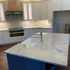 Tùy Chỉnh Trắng Granite Nhà Bếp Brazil Mont Blanc Quartzite Bếp Countertop - Product Image 5