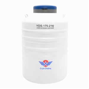 Cartouche cryogénique légère N2 YDS-175-216 réservoir d'azote liquide à col large 175L avec seau carré - Product Image 4