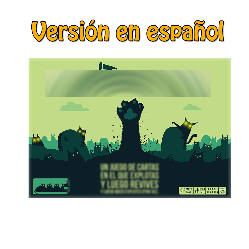 Chat zombie rouge espagnol