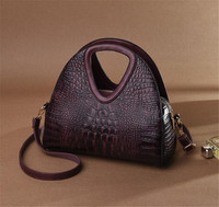 Nouveau sac à main bandoulière pour femmes, motif crocodile tendance, sac à main en cuir PU, sacs à main de marques célèbres, sac à main de luxe pour femmes