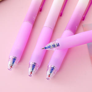 Stylo Gel Effaçable Noir 0,5 mm Haute Qualité, Idéal Étudiants, Plastique, 50 Pièces/Boîte, Logo Personnalisé, Utilisation Bureau & École, Écriture Claire, Design Attrayant - Product Image 3