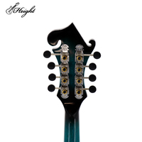 Mandoline de style F, bleu burst, instrument de musique, mandoline ovale, instrument de musique complet