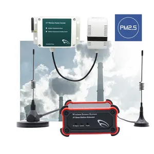 Detector de poeira e partículas de poeira, sem fio, sensor de 433 mhz, uso externo, testador de qualidade do ar, pm 1, 2.5 pm 10
