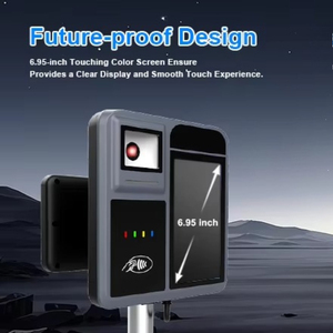 Terminal de validation de billets de bus 4G NFC avec lecteur de codes QR, reconnaissance faciale, paiement des tarifs de transport en bus, Android POS avec diffusion vocale P18-Q - Product Image 2