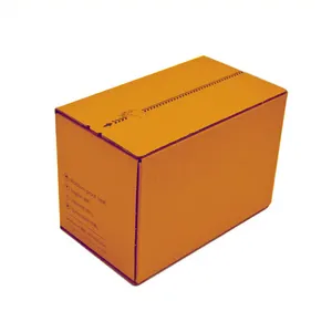 테이프없는 오픈 지퍼 골판지 상자이있는 맞춤형 로고 이동 중형 판지 상자 쉬운 눈물 종이 키트