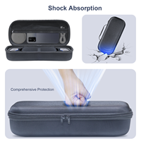 Étui de transport pour sac de voyage portable PS Portal avec rangement compact antichoc et étanche pour console et accessoires