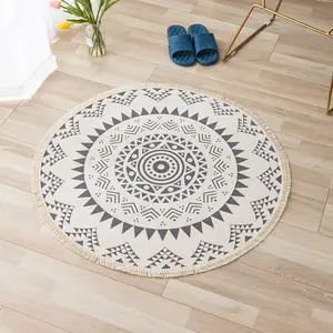 Selling Pattern Flooring Hot-selling Cotton Round Carpet Children's Carpet
