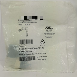 Contact Sacc-m12fr-5cowbrn-pg7-m 1662984 Connector Mle Nieuw Origineel Direct Leverbaar Industriële Automatisering Pac Dedicated <span class=keywords><strong>Pl</strong></span> - Product Image 1