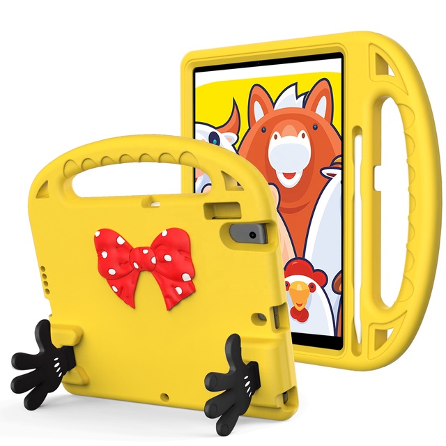 2024 for Wal-Mart for iPad 10.2 Mini 9.7 10.5 Samsung A9 for Amazon Full Body Protect Silicone Tablet Case With Holder for Kid