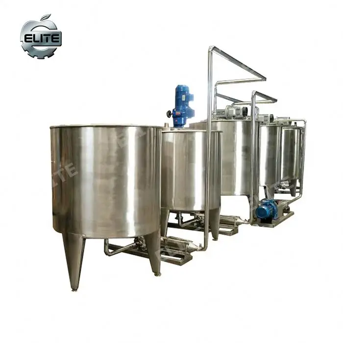 Industrial 300 500 1000 liters factory stainless steel mixing tank