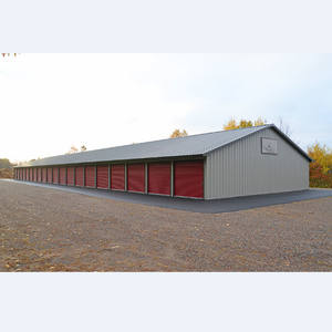 Structure en acier préfabriquée légère à ossature moderne pour la production ou le stockage Mini entrepôt privé Bâtiment de stockage - Product Image 2