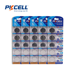 3V CR2032 Lithium-Knopfzellen-Batterie Wiederauf ladbare Knopf batterie kann angepasst werden - Product Image 5