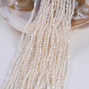 Promotion 3-4mm White Rice Shape Natural <b>Freshwater</b> Loose <b>Pearl</b> DIY Necklace <b>Bracelet</b> Earrings ABS Material Colorful <b>Pearls</b> - Product Image 1