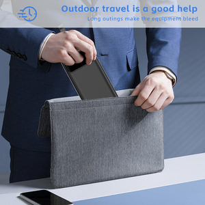 พาวเวอร์แบงค์ความจุสูง 30000mAh แบบ Li-Polymer ชาร์จเร็ว สายในตัว ได้รับการรับรองมาตรฐาน CE FCC RoHS รับผลิตแบบ OEM ขายส่งสำหรับกิจกรรมกลางแจ้ง - Product Image 6