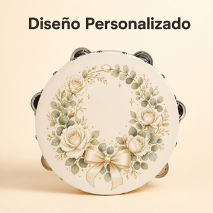 Tambourin professionnel en bois de 6, 7, 8, 9 et 10 pouces avec logo personnalisé OEM, instrument de <span class=keywords><strong>percussion</strong></span> pour les perform - Product Image 1