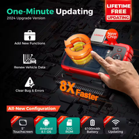 Lanceur 2026 LAUNCH X431 CRP123X V3 Lecteur de codes OBD2 Outil de diagnostic automobile CRP 123x avec diagnostics Moteur, ABS, SRS, WIFI OBDII
