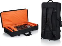 Tas Jinjing Empuk Dreamsoutdoor DJCB003, Tas Pengangkut Kontroler DJ Heavy Duty dengan Tali Bahu dan Pegangan