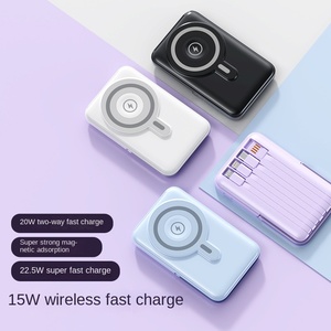 Caricabatterie Wireless Magnetico Super Veloce 10000mA Ricaricabile per Orologi e Cellulari, Modello 22.5W - Product Image 1