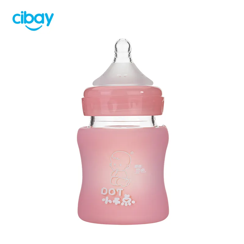 2017 mejor venta de productos Pyrex bebé recién nacido botellas de vidrio