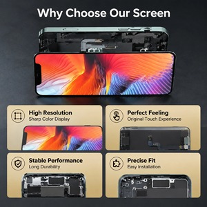 หน้าจอ OLED แบบ Capacitive สำหรับเปลี่ยนโทรศัพท์มือถือรุ่น 11 Pro Max ขนาด 6.5 นิ้ว ขายดี - Product Image 1