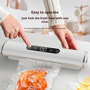 Petite machine de mise sous vide automatique pour aliments avec écran LCD en plastique pour la maison, capacité de 1,0 L, emballage pour conserver la fraîcheur, garantie d'un an - Product Image 4
