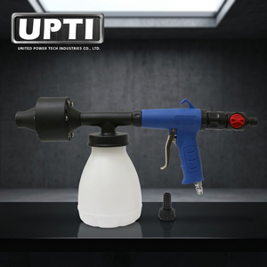 UPTI Pistola de Espuma Profesional 3 en 1 de Alta Calidad Fabricada en Taiwán, Kit de Pistola de Aire Comprimido y Aspiradora OEM Personalizable HW409313Z Azul - Product Image 2
