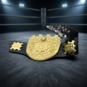 เข็มขัดแชมป์มวยปล้ำรุ่นเฮฟวี่เวท GRD IWGP V5 ชุบทองสองชั้น - Product Image 3
