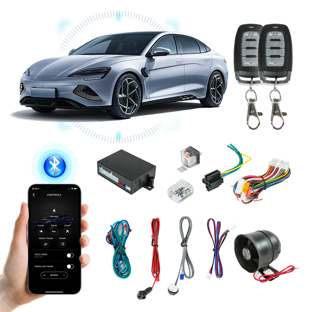Factory Wholesale Remote Rolling Code Car Alarm System Universal Car Burglar Car Alarms