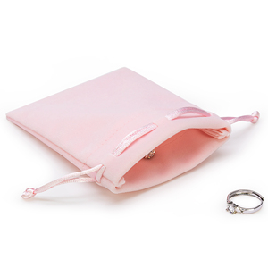 Custom Velvet Packaging Jewelry Pouches with Drawstring for Watches Necklaces <b>Bracelets</b> Earrings Rings-Gift Idea - Product Image 3