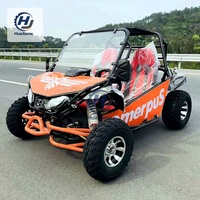 Huajia Buggy tout-terrain personnalisé à essence pour adultes, 2 places, véhicule de loisirs pour le désert, le safari, le parc, la station balnéaire