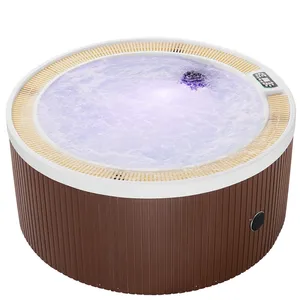 Japanse Outdoor Massage Relax Indoor Spa Baden Ronde Balboa Hot Tub 4 Persoon Spa
