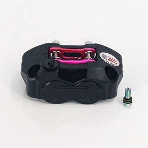 Étrier <span class=keywords><strong>de</strong></span> <span class=keywords><strong>frein</strong></span> 4 pistons en aluminium pour moto Ducati Honda Yamaha Aprilia - Product Image 4
