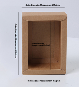 Tổng Nắp rõ ràng hộp giấy cũng sản phẩm hiển thị hộp đóng gói trong Logo kích thước tùy chỉnh - Product Image 6