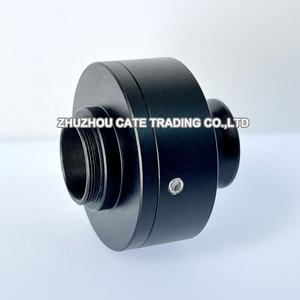 Adaptateur de caméra à monture C 1X, 25.4mm, pour microscopes inversés <span class=keywords><strong>Olympus</strong></span> GX53 GX51 - Product Image 3