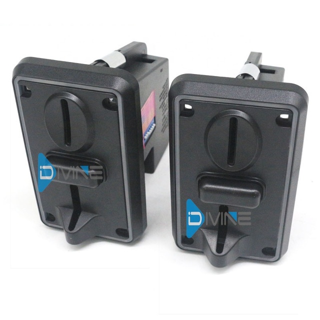 QD-8T Anti-phish Intelligent Coin Selector  Multi-coins Africa CPU Recognizes Coin Acceptors Game Accessories for 2/3/4/6/8 Kind
