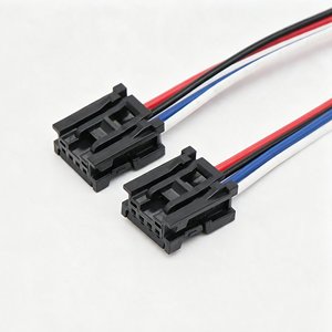 Faisceau de câblage automobile 4P en plastique noir, connecteur personnalisé, câble électrique automobile de couleur personnalisée pour équipement intérieur de voiture - Product Image 5