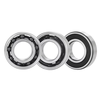 Bantalan Bola Keramik Hibrida 6304 Satu Baris Alur Dalam Cincin Baja Krom Bola Si3N4 20*52*15mm untuk Motor Sepeda