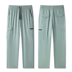 Poliéster respirável Plus Size Calças Mulheres de secagem rápida Desempenho-Ideal para Fitness e Casual Wear Na França - Product Image 4