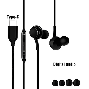 Großhandel In-Ear Freis prec heinrich tung Kabel Kopfhörer Stereo 3,5 Mm Mit Mikrofon Typ C Kopfhörer Premium Qualität für Samsung Ohrhörer Headset - Product Image 5