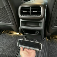 Panneau de commande de climatisation arrière compatible avec Mercedes-Benz E S C GLC GLE GLS EQE EQS, contrôleur de climatisation arrière