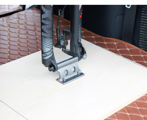 <span class=keywords><strong>Porte</strong></span>-bagages de toit pour SUV, berline, <span class=keywords><strong>vélo</strong></span> de montagne, <span class=keywords><strong>porte</strong></span>-vélos de voiture, fourche avant, clip de fixation à dégagement rapide - Product Image 4