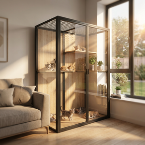 Maison conteneur en bois extensible de 20 pieds <span class=keywords><strong>à</strong></span> installation rapide, villa modulaire préfabriquée, mini-maison, cabane portable, maison <span class=keywords><strong>pour</strong></span> <span class=keywords><strong>chat</strong></span> - Product Image 1