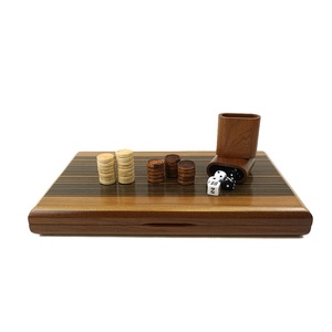 Nhà Máy Bán Buôn Sang Trọng Gỗ <span class=keywords><strong>Backgammon</strong></span> Trò Chơi Thiết Lập 38Cm 15Inch <span class=keywords><strong>Backgammon</strong></span> Board Hộp Biểu Tượng Tùy Chỉnh Cho Bảng Phát triển Trò Chơi - Product Image 5