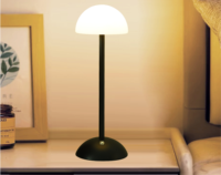 Lampe de table LED sans fil moderne, rechargeable par USB, 3 températures de couleur, intensité réglable, pour restaurant, hôtel, décoration intérieure