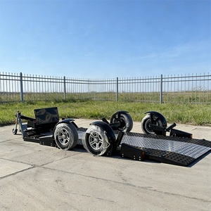 <span class=keywords><strong>Remolque</strong></span> Hidráulico de Plataforma Plana Inclinable <span class=keywords><strong>para</strong></span> Motocicletas, Vehículos Todoterreno y Autos de Carreras - Product Image 2