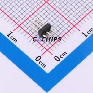 BX-PZ1.27-1-3PZZ Pin Header Through hole Component (THT),P=1.27mm Connector 1x3P 1.27mm Pin Header Through Hole - Product Image 1