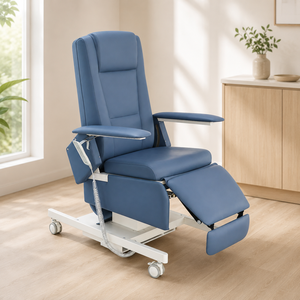 Sillón Reclinable Eléctrico Ajustable para Transfusión, Precio de Fábrica, para Clínica Médica, Diálisis, Hospital, con Certificación CE ISO - Product Image 1