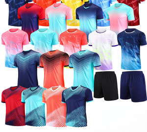 Maillot de Football 100% Polyester à Sublimation, Séchage Rapide, Vêtement de Sport (Haut Uniquement) - Product Image 1