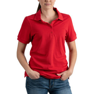 T-shirt décontracté pour femme, color block, respirant, en mélange polyester/coton premium, uni, à manches courtes, sans couture - Product Image 4
